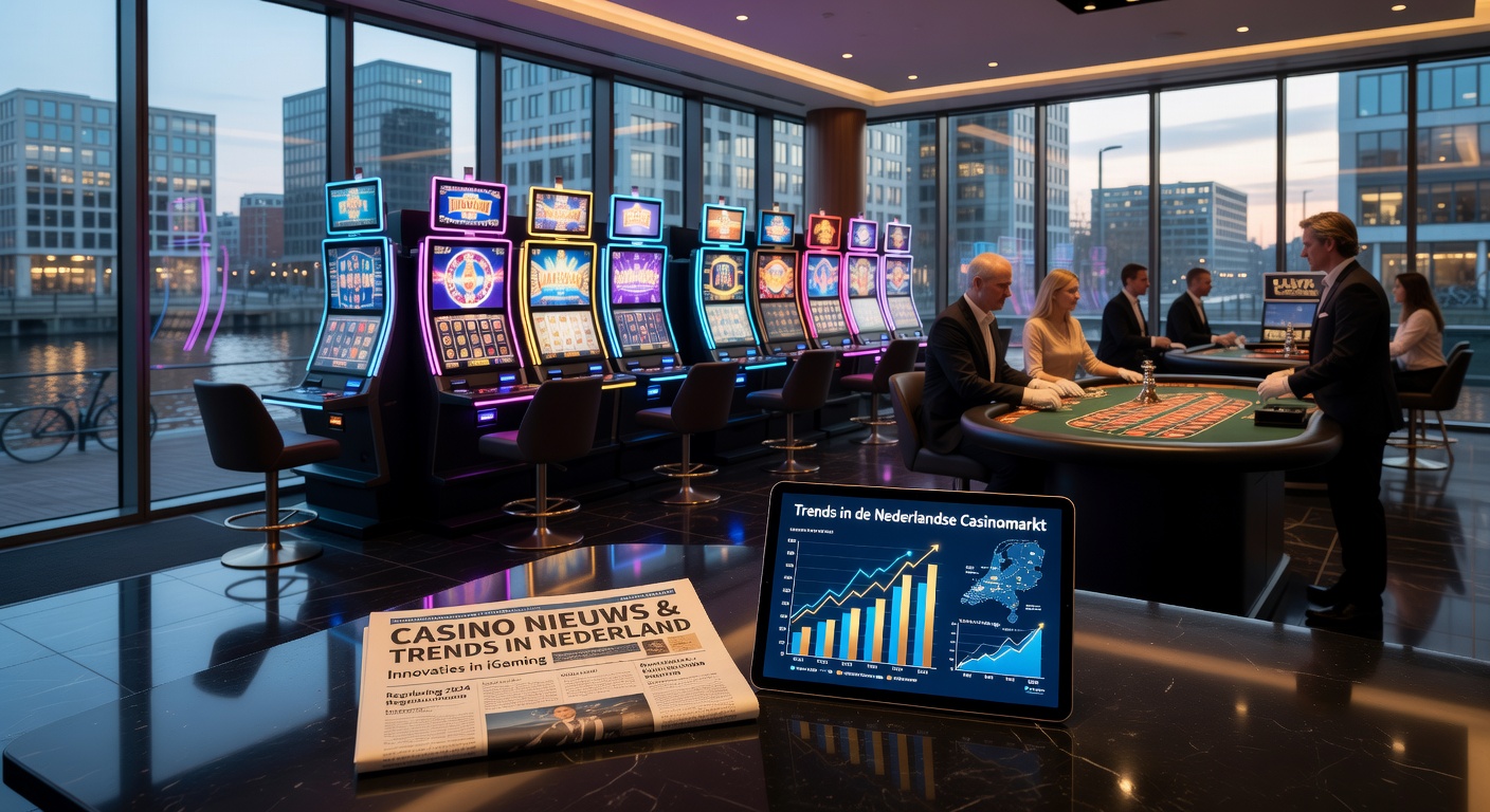 Logo's van Stakelogic en Winz.nl naast een selectie slots en live casino games op een Nederlands casino platform