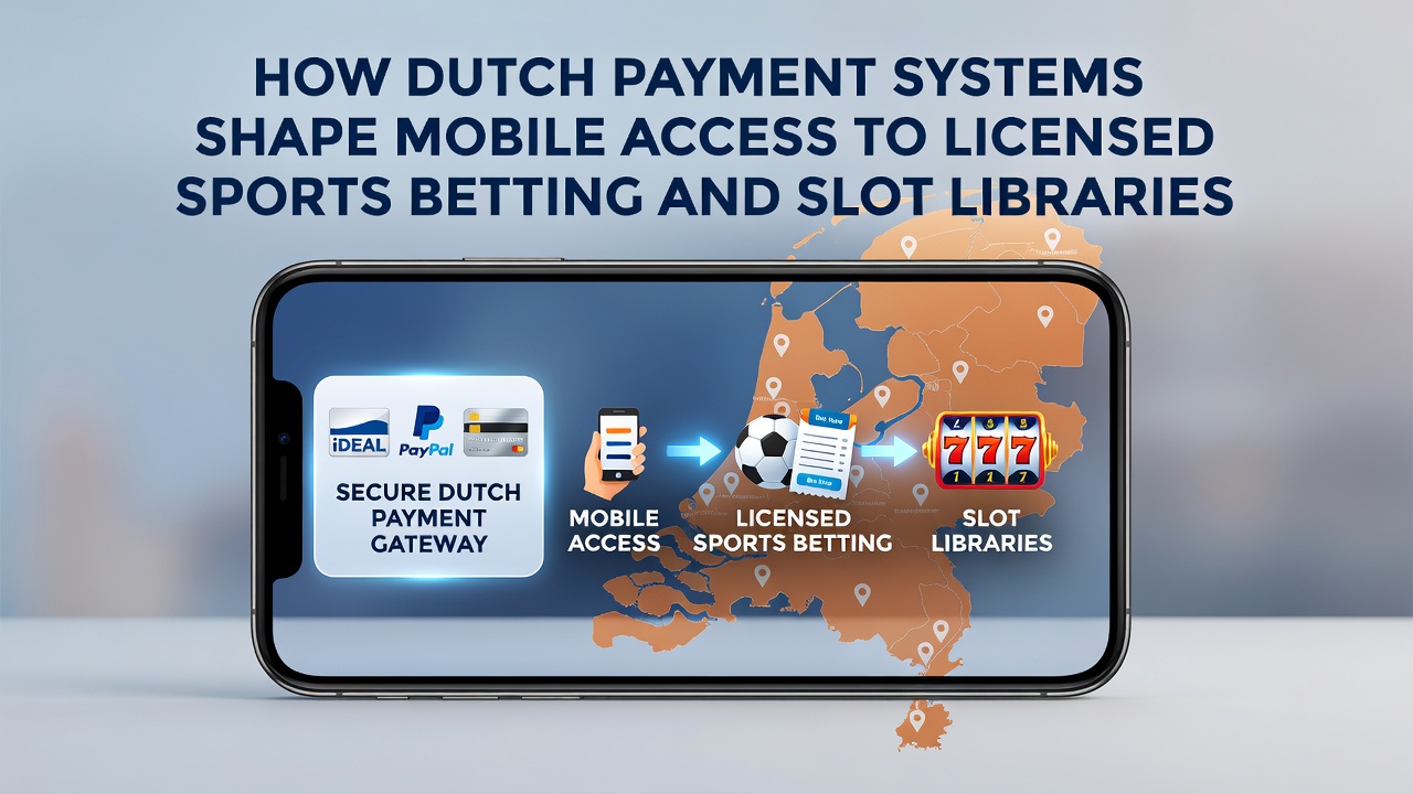 Mobiele interface van een Nederlandse casino-app met betalingsopties