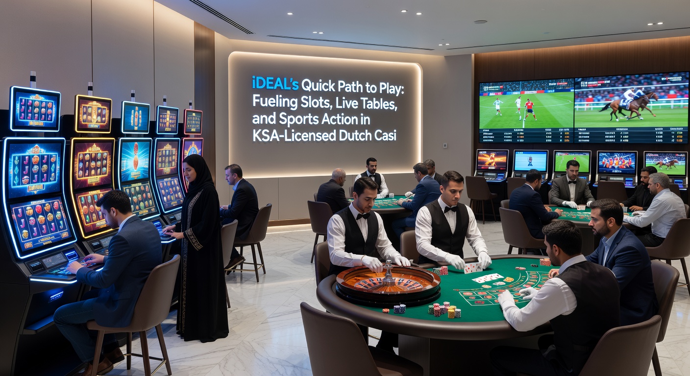 Live dealer blackjacktafel in actie met iDEAL betaaloverlay en Nederlandse vlag op de achtergrond