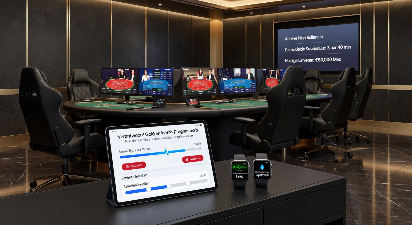 VIP-dashboard met stortingslimieten, verliesgrafieken en host-chatvenster tijdens een live roulette-sessie