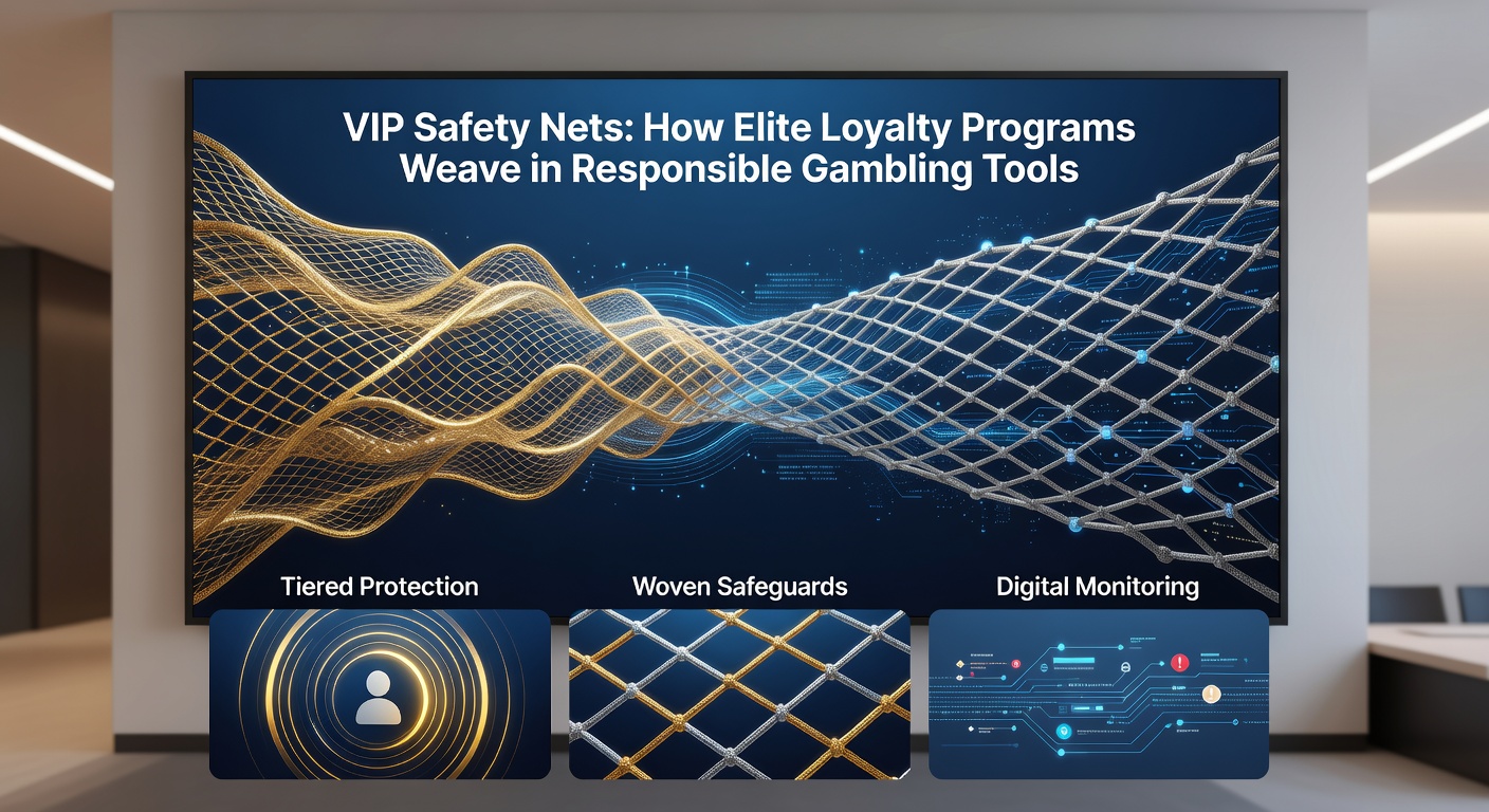 Grafiek met statistieken over responsible gambling-interventies in VIP-programma's, tonen daling in risicogedrag en retentiecijfers